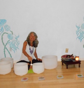 Deb with bowls