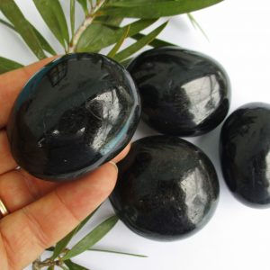 Black Tourmaline Palm stones