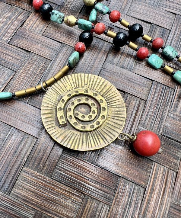Spiral necklace