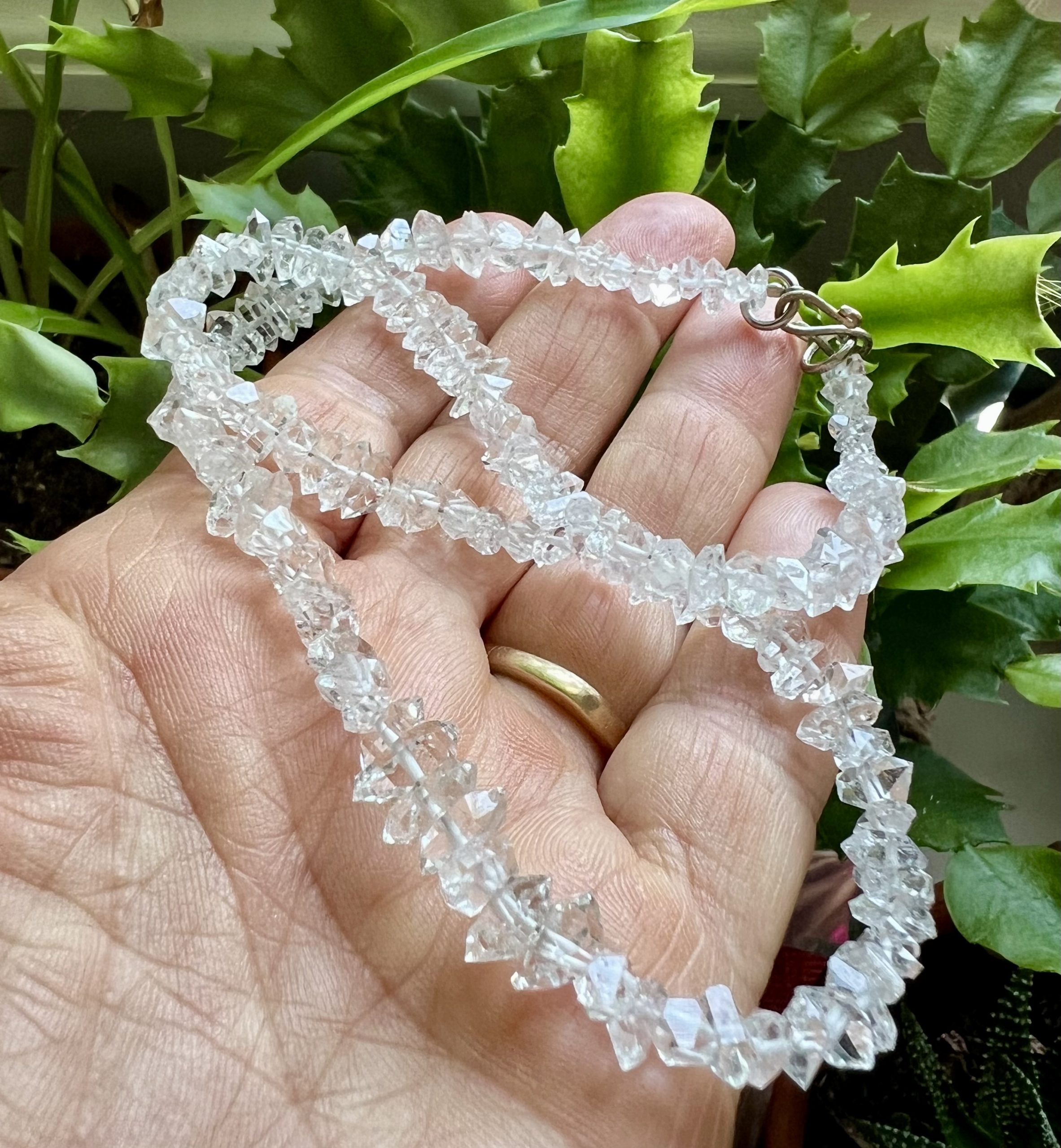 crystal necklace