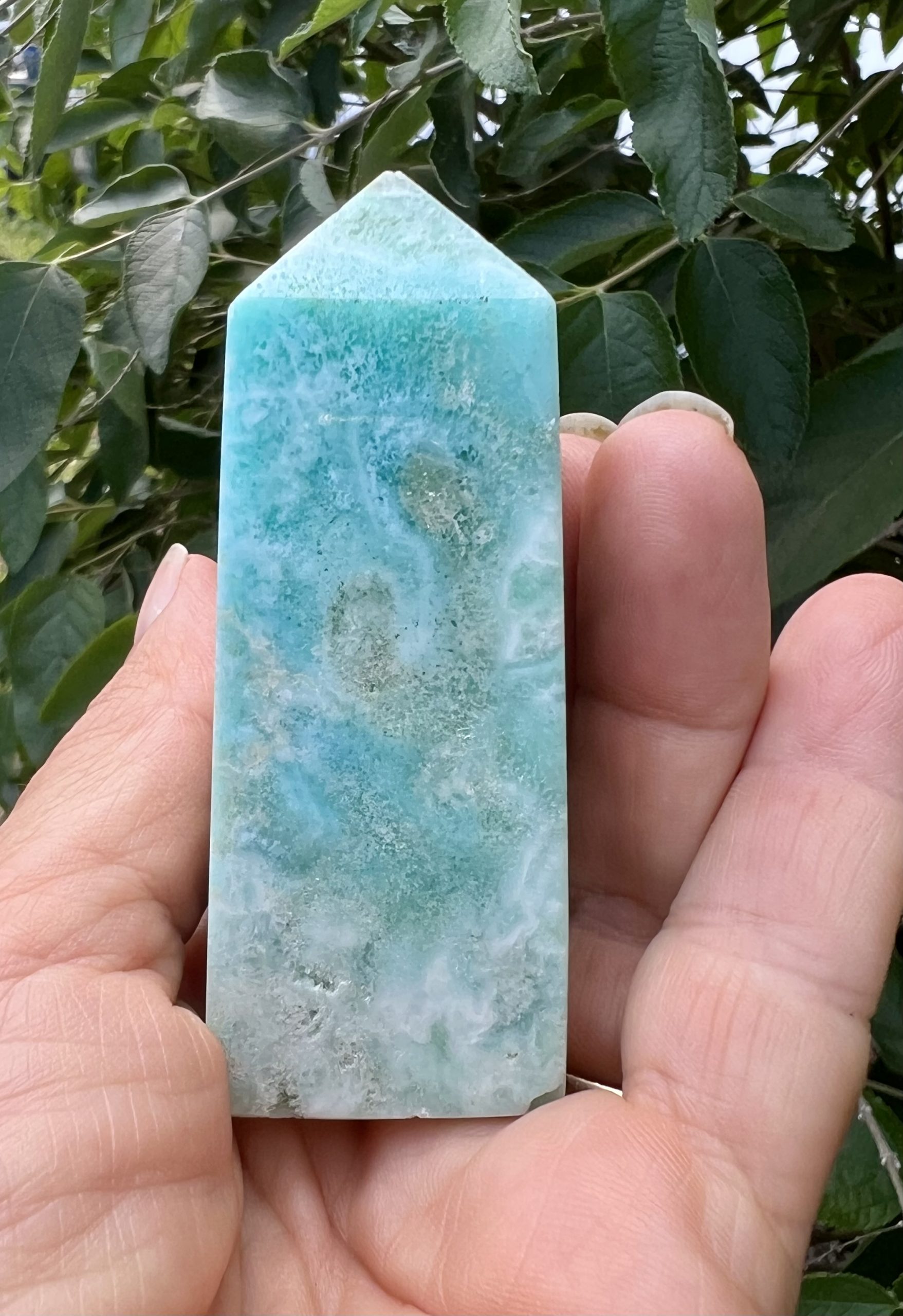 blue calcite