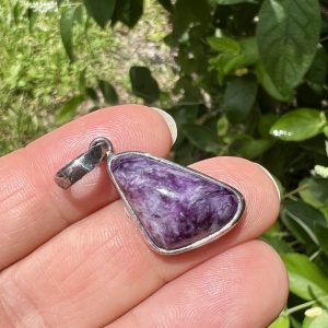 charoite pendant