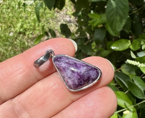 charoite pendant