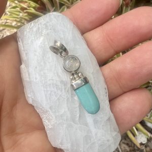 gemstone pendant
